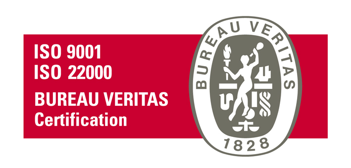 ISO 9001 ISO 22000 - Vidya Europe